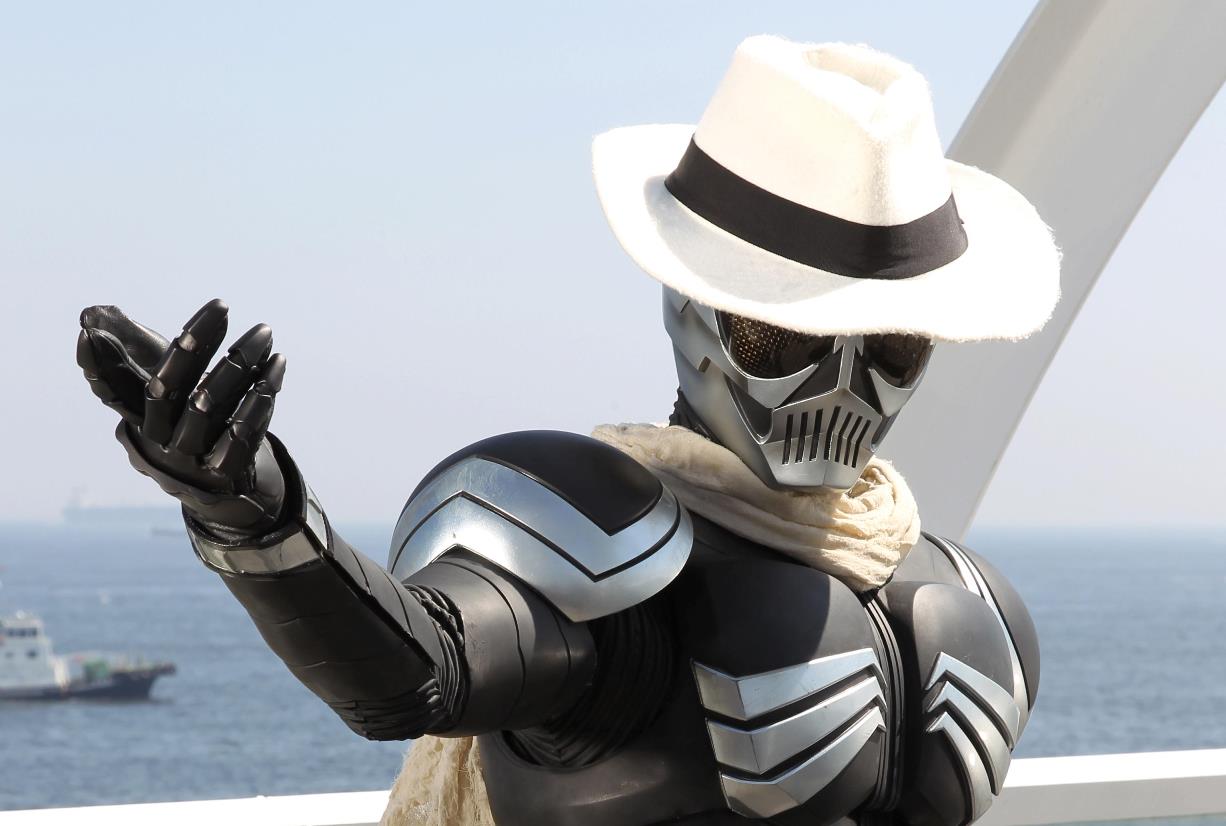 仮面ライダー公式 そしてwの大トリと言えば やはりこの方 仮面ライダースカル 仮面ライダーw 今後とも宜しくお願い致します 仮面ライダーw10周年 お祝いありがとうございました T Co Ldta0yhvft Twitter