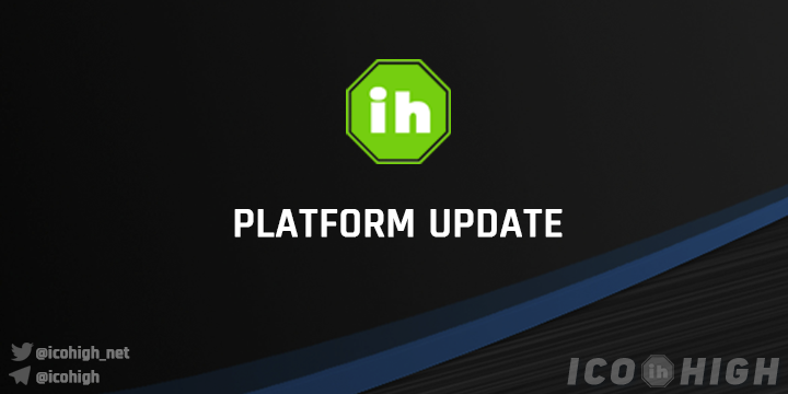 icohigh_net's tweet photo. Platform updated to version 0.5.1!🔥
👉https://t.co/oDH9suoAXj👈
- UI Design Enhancements
- New ROI indicators and IEO market info
- Friendly UI for mobiles/tablets
New updates coming soon.
Stay tuned!
#ICO #IEO #icohigh https://t.co/qZx8aX0Rnk