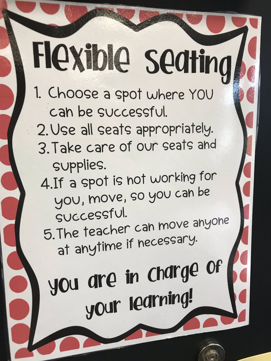 hcpss_tres's tweet photo. So many cool flexible seating options in Mrs. King’s 3rd grade class! #WhereWeBelong ♥️ https://t.co/d8c6JXU1oR