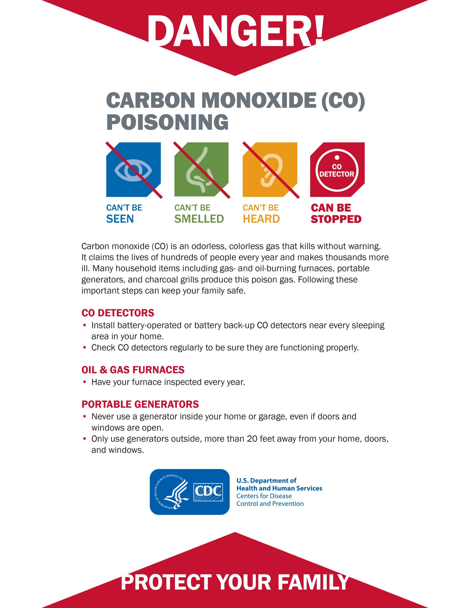 NC Division of Public Health on Twitter "Power outage due to HurricaneDorian? There’s a danger