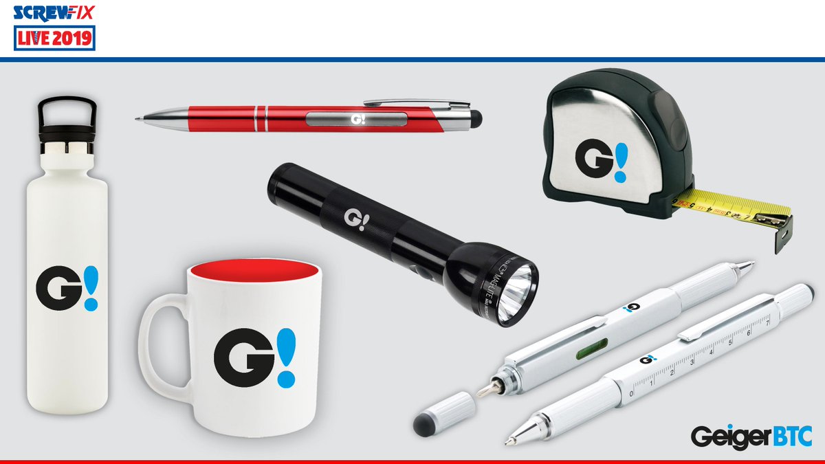 Don't forget your #ScrewFixLive merchandise. Still time to supply most products. Drop me a dm for ideas / visuals or prices and look forward to seeing you there!