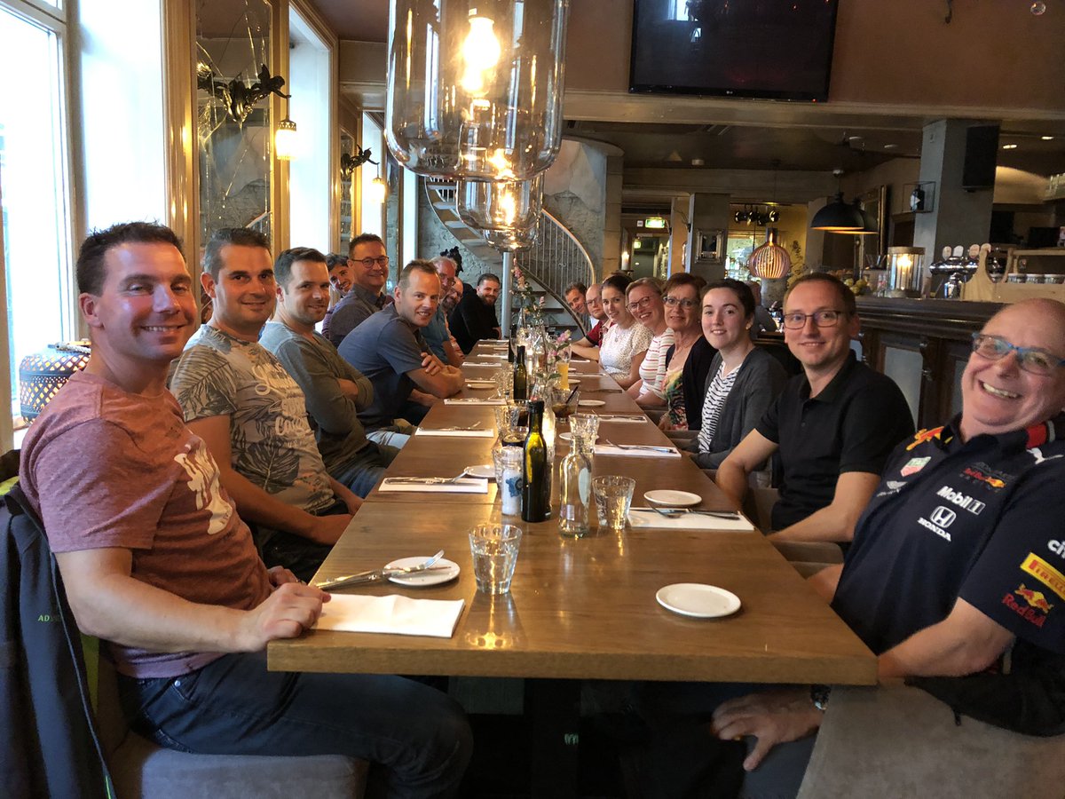 K+ Bedrijfsuitje. Mooie dag gehad. Veel gelijkenis met onze Integrale advisering: dus fietsen met tandems. Soms tegenwind, moeilijke bergen, af en toe een regenbui maar uiteindelijk toch weer zonneschijn en een geweldige afronding.