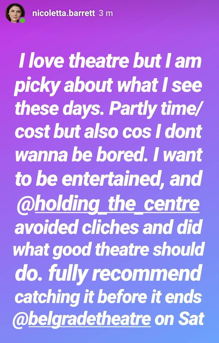 H_T_C19's tweet photo. Some feedback on the show - have you been to see it? Share your thought with us.
#Coventry #midlands
#cityofculture2021
#thisiscoventry
#covhour https://t.co/T1919Anqsd