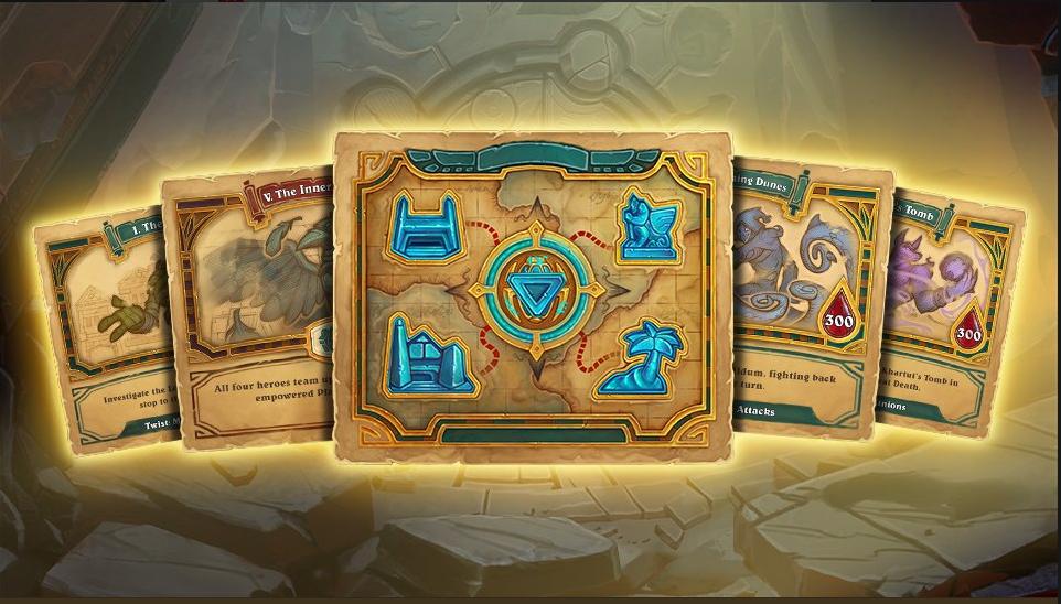 Blizzard provided me a Tombs of Terror Deluxe Adventure Bundle to giveaway.
The bundle includes.

🎁4 Wings + Finale
🎁1 Random Saviors of Uldum Legendary
🎁1 League of Explorers Card Back

💛To join
・Follow 
<a href="/ryvius_hs/">심다솔</a> 
 and Retweet this post