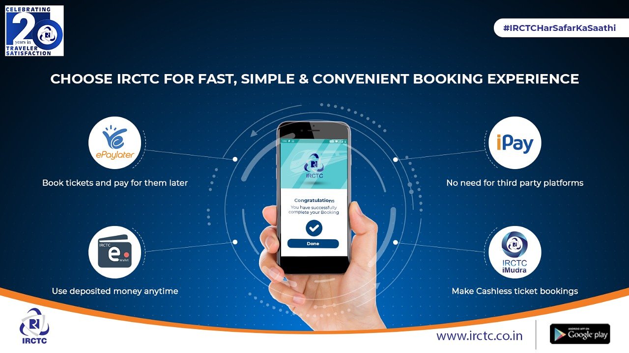 IRCTC on Twitter "For a hasslefree booking experience, visit https