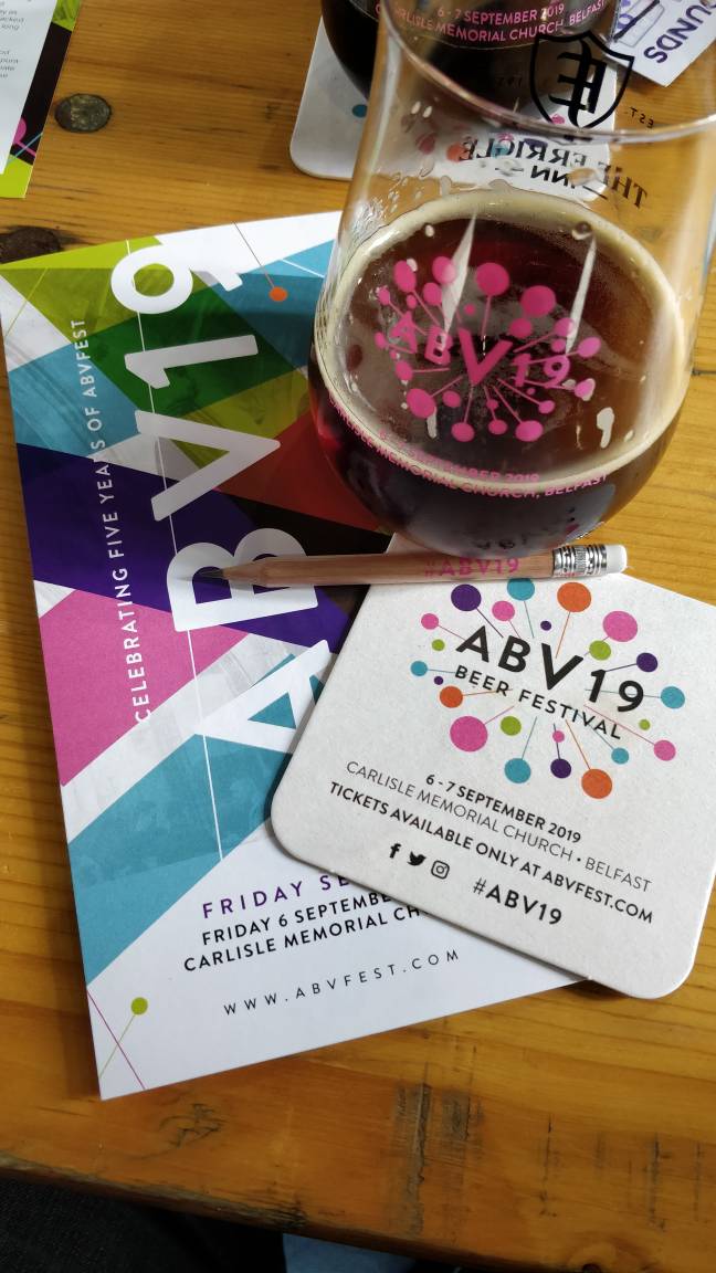 camra_ni's tweet photo. Hello #beerchristmas #abv #abvfest #abv2019 #abv19 😁 https://t.co/xIwRgfy7L7