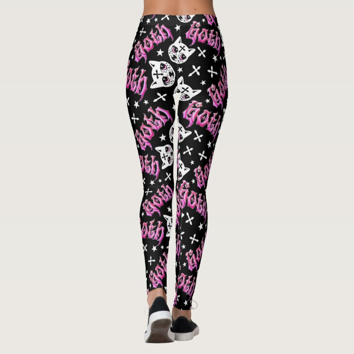 MooseDisco's tweet photo. Black leggings with Pink eyed, creepy cute kittens branded with Gothic crosses pattern. https://t.co/osJV56ogvz via @zazzle #shopmdgoth #myart #mydesign #cat #kitten #gothickitten #gothicleggings #altfashion #altgirl #altstyle https://t.co/O4RT02LKlG