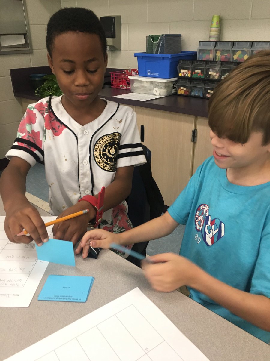 Increasing our understanding of place value with task cards! #noworksheets #engagedlearning #gvgatorstrong #funwithflashyfleminginfourth #iteachfourth