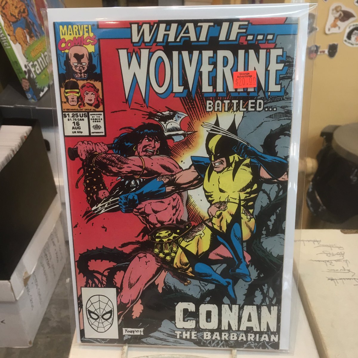 strangeadventrz's tweet photo. What if WHAT IF comics could predict the future? #betterasbackissues #wolverine #conanthebarbarian #whatifcomics #savageavengers #readmorecomics https://t.co/jgE5X4aNWB