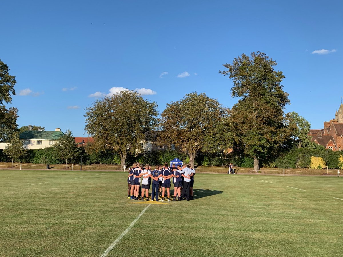Excited for the first fixture of the season vs ⁦<a href="/abingdonrugby/">Abingdon School | Rugby</a>⁩ tomorrow. Go well Teddie. #cupanddagger