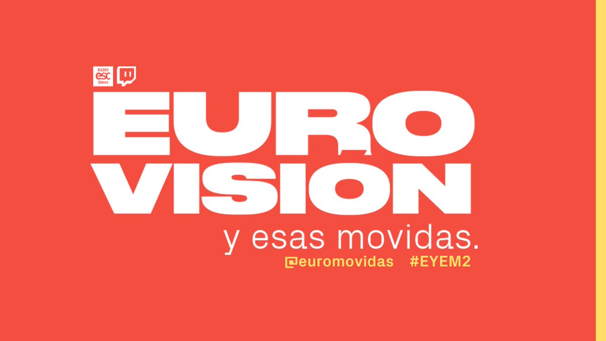 euromovidas's tweet photo. Ya está en marcha la emisión en riguroso diferido de #EYEM2 en Radio @esctimes. ¡Vente!
📻 https://t.co/EboVhgPA1p https://t.co/QC8t4JVIcj