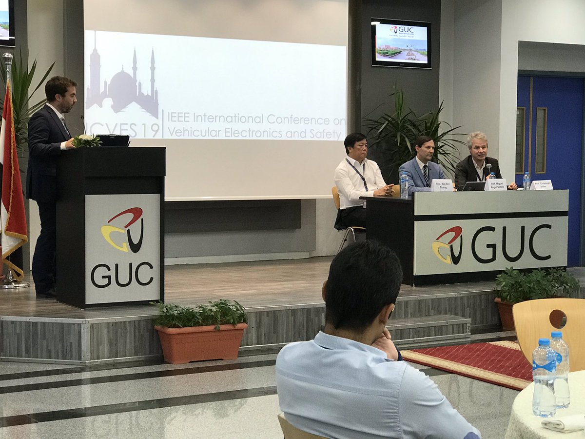 ICVES2019's tweet photo. #Happening_Now 🔥🔥

The Vehicles safety discussion panel has just started... On this panel the most important topics in the Intelligent Transportation Systems field will be discussed, sharing the knowledge and experience of its reputed participants.

#IEEE_ICVES_2019 🌍🌍 https://t.co/XXAxTC4I42
