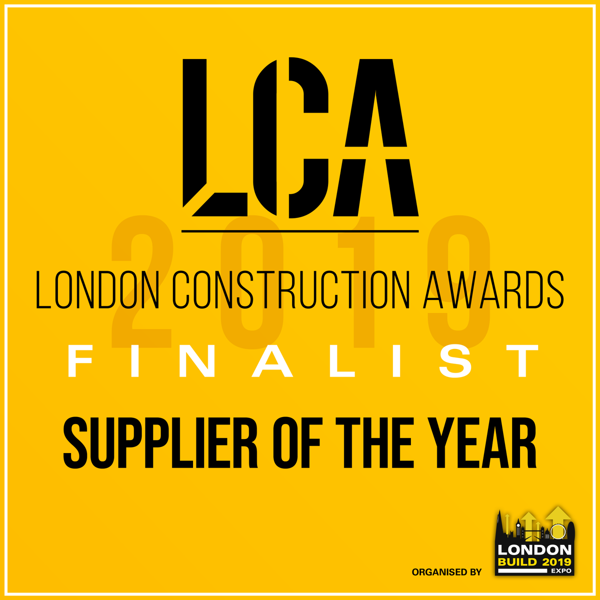 TCiGB's tweet photo. We're delighted to have been announced as #finalists at the @LondonBuildExpo  #Londonconstructionawards #LCA19 in the Supplier of the Year category amongst a shortlist of incredible companies and colleagues in the industry! #loveconstruction #awards #london #construction https://t.co/zrmeFtHROV