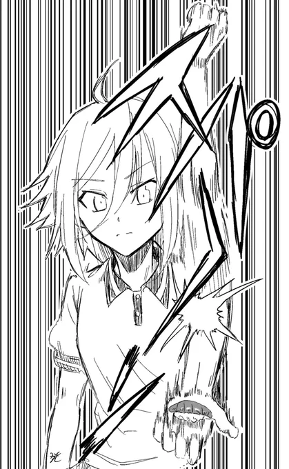 少し早めですが寿司を握る沙耶香ちゃんと高津学長です
 #刀使ノ巫女版深夜の真剣お絵描き60分一本勝負 