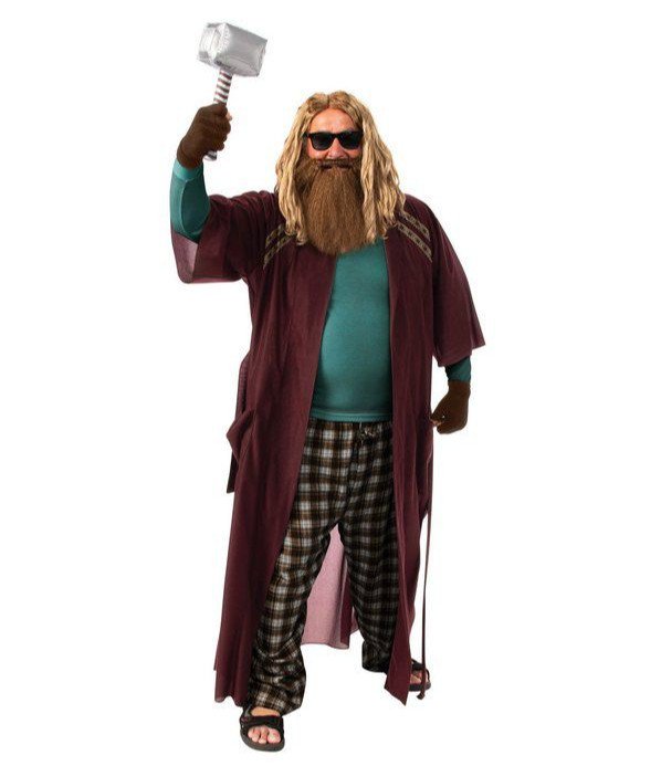 BuyCostumes's tweet photo. "This outfit, I like it! ANOTHER!" Introducing our Bro Thor costumes for all those who are worthy 😎😎
https://t.co/oJzKxuOpyL

#brothor #brothorcostume #avengerscostumes #stronggestavenger https://t.co/EO6TNRJGOu
