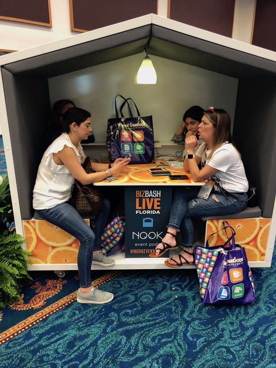 NookEventPods's tweet photo. #EventOwners! Welcome attendees to your next event with #NookEventPods! They’re perfect for event registration & check-in, distributing schedules and perfect for attendees to relax & network.
For more info: https://t.co/1by0Dg1R4k
#ConferenceManagement #ConventionManagement https://t.co/f3yjLezfgU