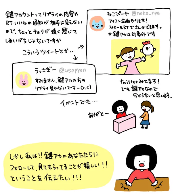 鍵アカのみなさまへ 