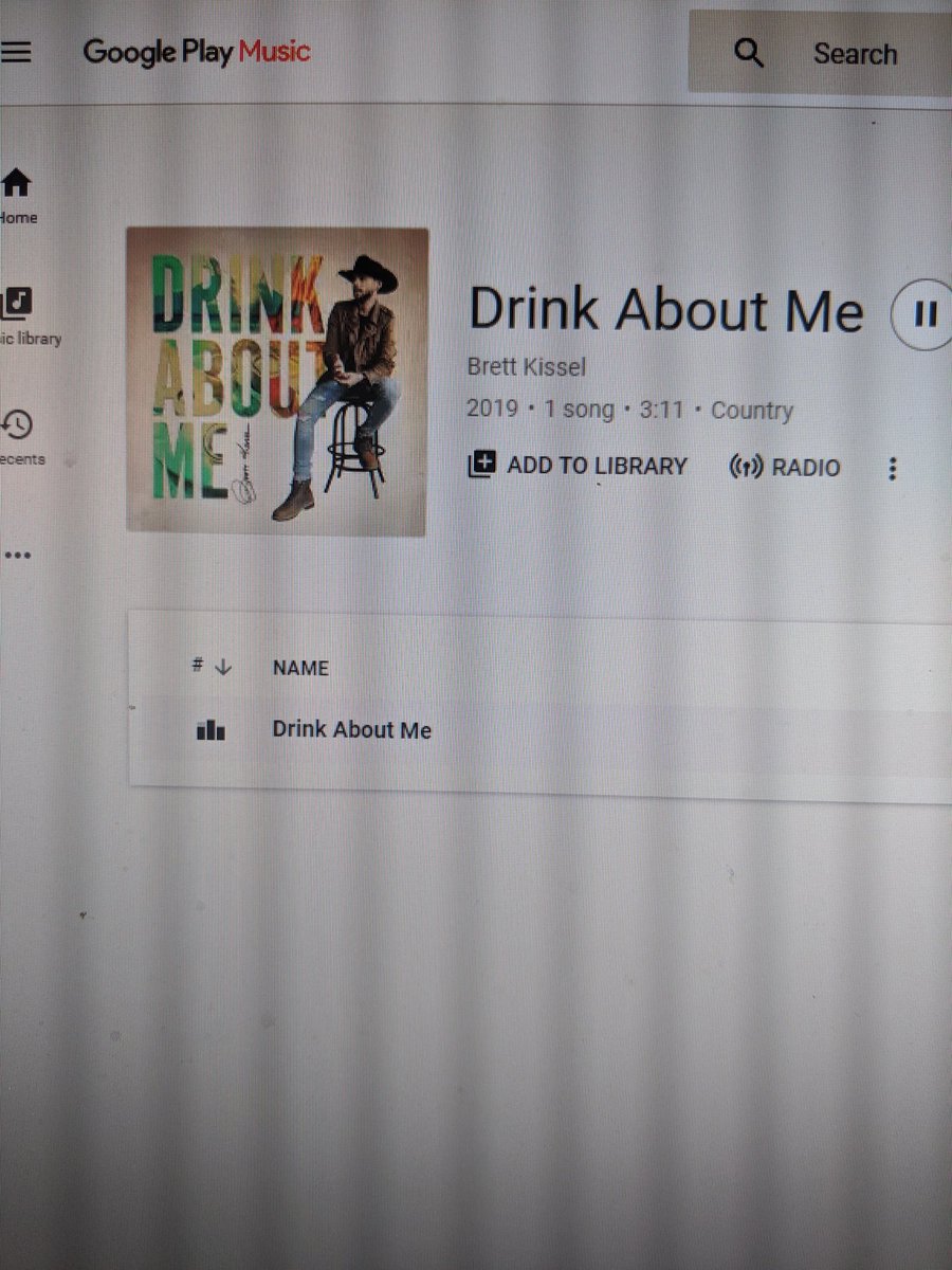 Enjoying the new <a href="/BrettKissel/">BRETT KISSEL</a> song this morning. Well done!! #drinkaboutme