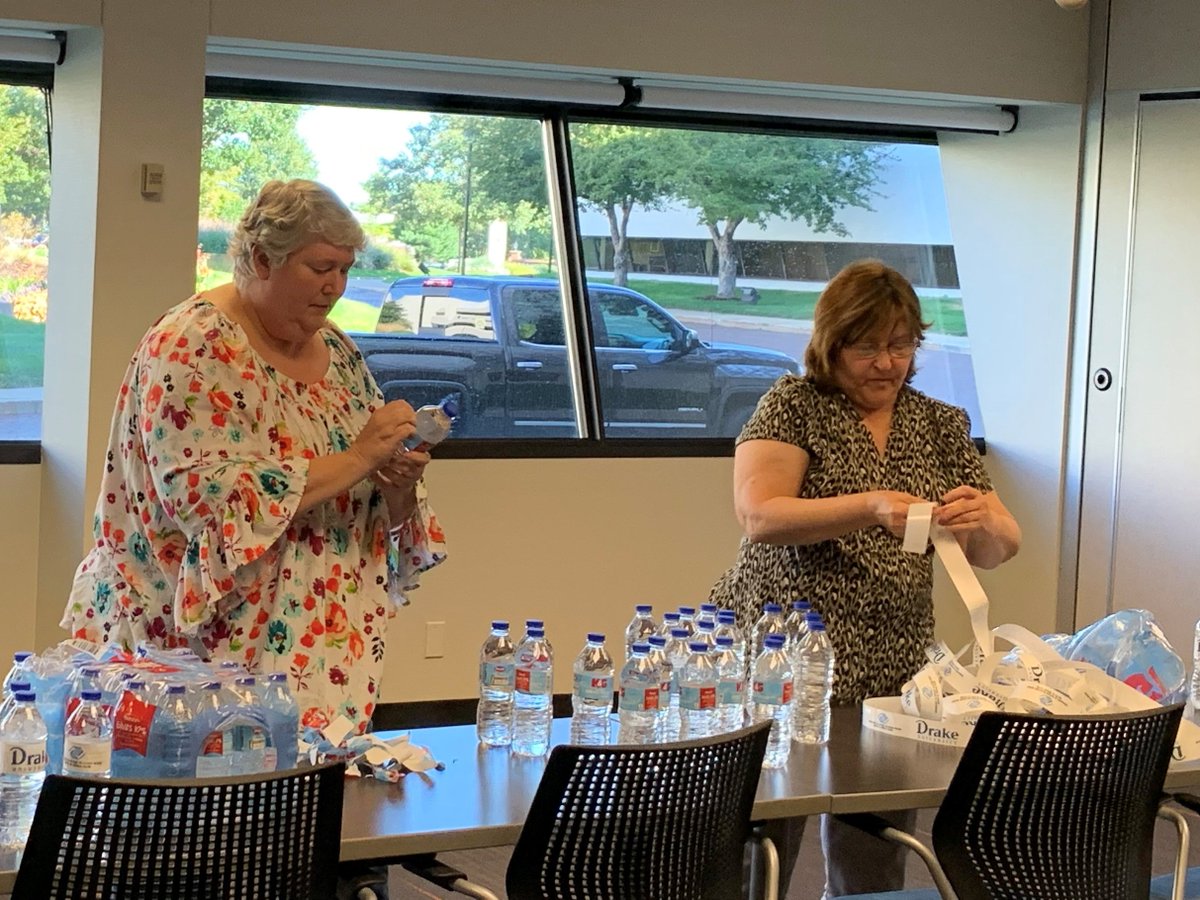 ITAGroup's tweet photo. ITA Group volunteers helped wrap @DrakeUniversity water bottles for an event benefiting @BGCA_Clubs of Central Iowa. BGCCI has almost 2,000 club members in K-12 &amp; provides a safe, supportive place for kids to thrive. https://t.co/HtaPnxcBDf #Volunteer #Community #IgnitedAsOne https://t.co/p11hHEn1CF