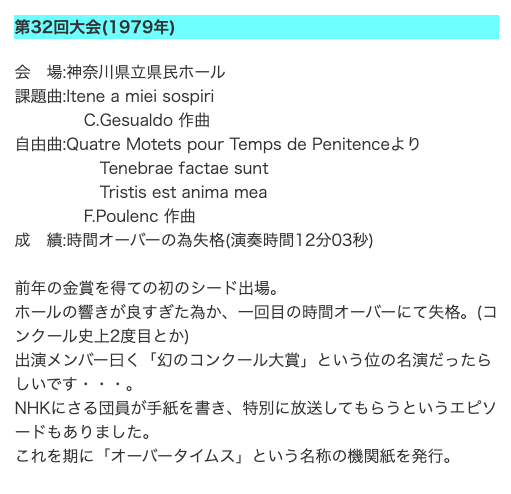 P 合唱団omp 合唱団響 タイムオーバー歴 機関紙 オーバータイムス これで我々も一人前のｏｍｐだ 一秒息災 など謎の名言多数 T Co Xpxsf8krbf Twitter