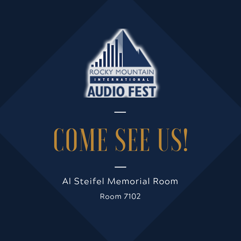 tmraudio's tweet photo. Come see us at Rocky Mountain Audio Fest!

#tmraudio #rmaf #audiophile #audio #highendaudio https://t.co/589f99AjRP