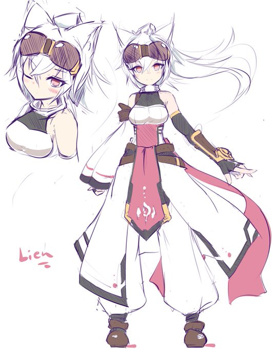 #うちの子 も描きたいと思いつつ納得できるデザイン作れない侍 