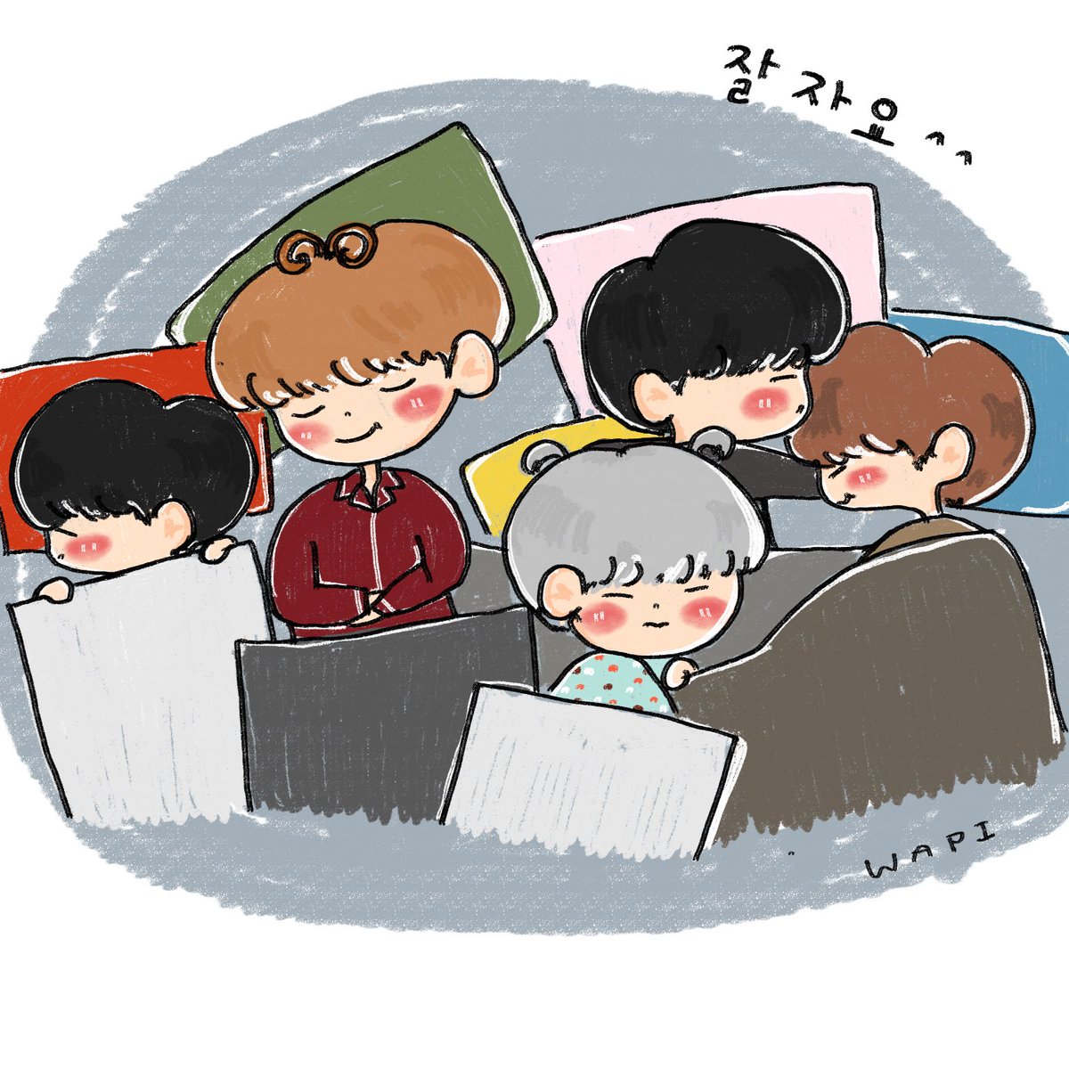 wapi_VIXXCV's tweet photo. ศุกร์หรรษา ชัลจาโย~~~~
คิดถึงสุด
#씨아이엑스 #CIX #BX #SEUNGHUN #BAEJINYOUNG #YONGHEE #HYUNSUK
#wapiart https://t.co/mjWRanz0E8