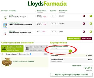 azcouponIT's tweet photo. Codice Sconto Lloyds Farmacia di 10€ valido per il mese di settembre👌 | https://t.co/XR70QaXMZi https://t.co/ODen2dhh57 https://t.co/wTkG2dslrU