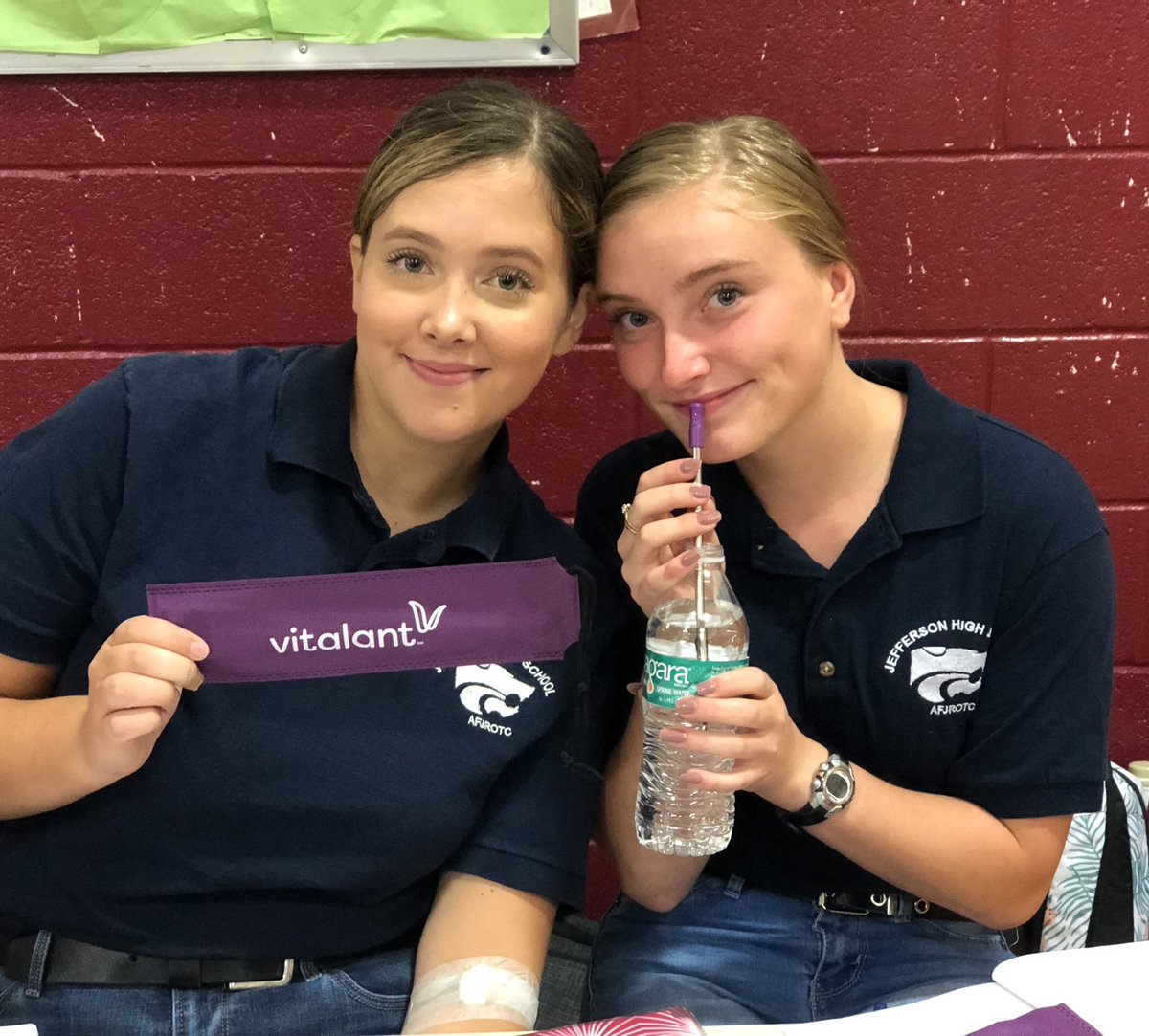 JHS_AFJROTC's tweet photo. Come save a life! 💉 https://t.co/YmWmwAtXPJ