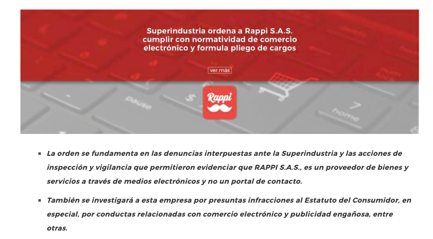 loreflorez18's tweet photo. Hoy en la nuestra clase de #legaltech2019 en @UniandesDerecho discutimos la Res. 40212/19 por parte de la @sicsuper sobre RAPPI. Se podría afirmar entonces que, la @sicsuper ordenó "lift the veil" sobre los denominados portales de contacto, para que asuman su responsabilidad. https://t.co/tcTbbxgFas