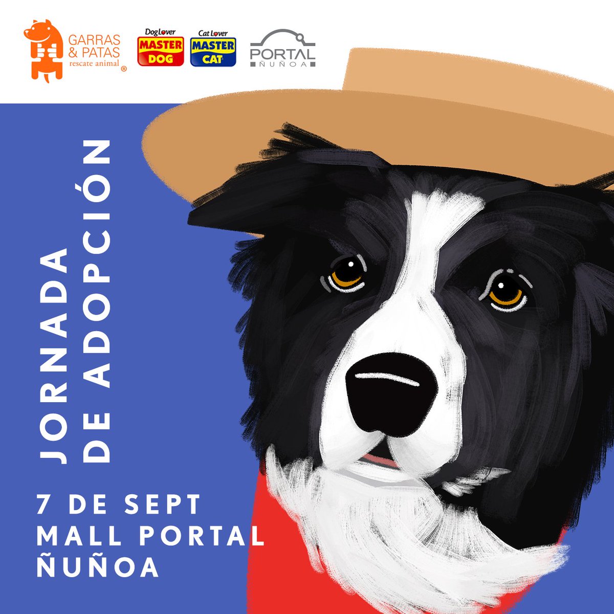 Los esperamos este sábado 7 de septiembre en el estacionamiento -3 del Mall Portal Ñuñoa a partir de las 15:30hrs 🐶❤️ ¡Son muchos esperando la llegada de una nueva familia!
