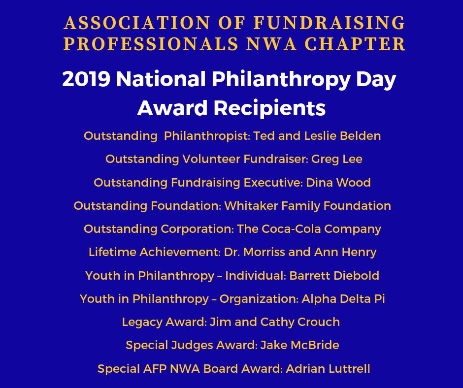 Association of Fundraising Professionals NWA tweet media