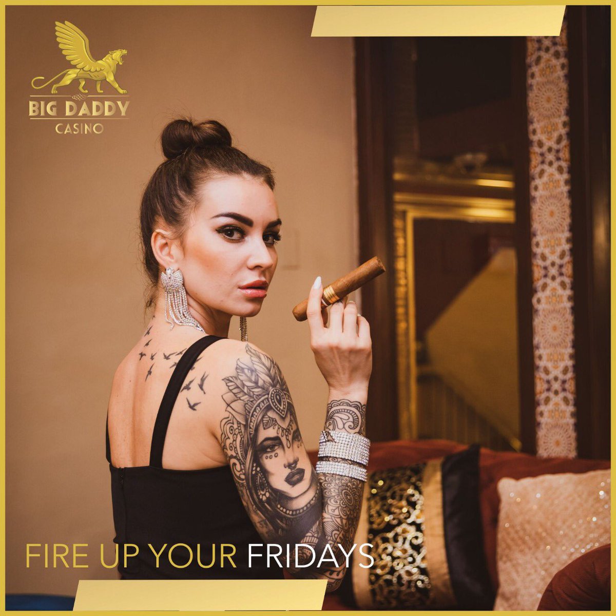 bigdaddygoa's tweet photo. Dreaming of a fun Friday with a fine collection of imported cigars set in a plush middle eastern themed lounge?
Well, we have got your back 😉
-
Book your tickets now at https://t.co/BQtfLKU9dR or call us at 8999889998 for the best deals.
-
#BigDaddy #BigDaddyExperience #casino https://t.co/gTb5eHsBrR