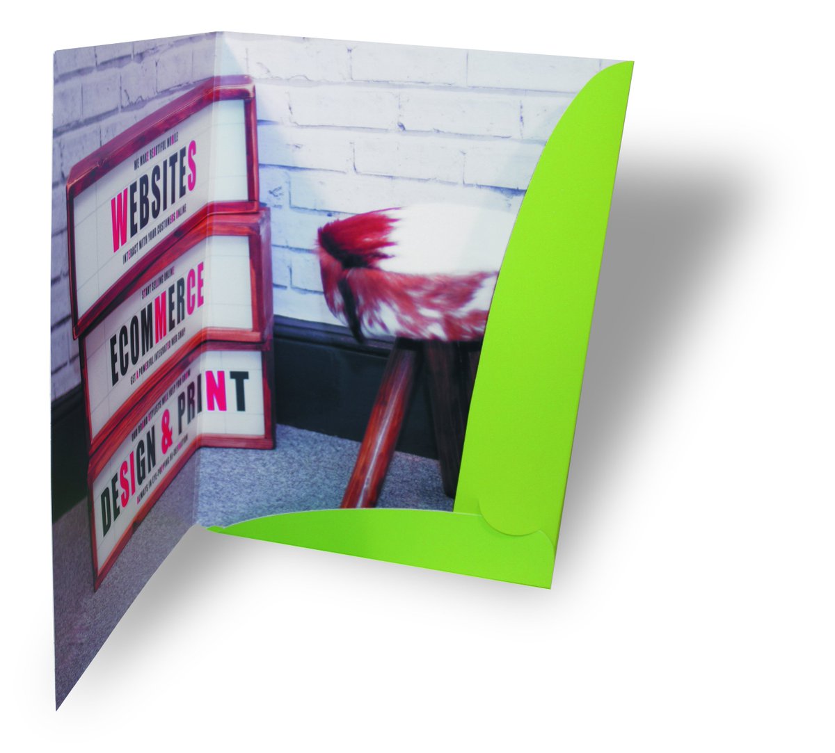 Our first tweet and to celebrate we are Offering £50 Off Presentation Folders in September