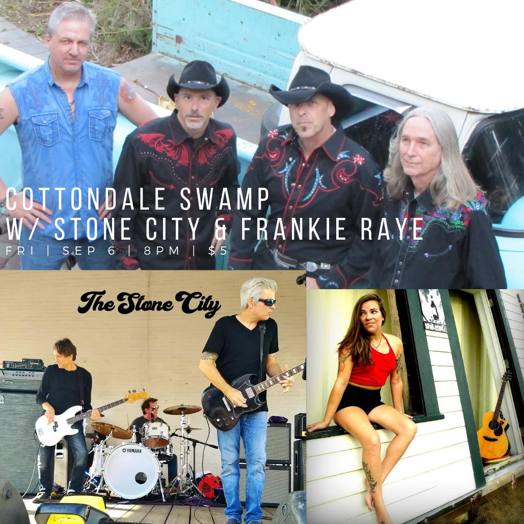 Friday night done right at #skipperssmokehouse. Join us for live music from #cottondaleswamp + #thestonecity and #frankieraye

Fri | Sep 6 | 8pm | $5 @ the door

#wesmokeeverything #tampabaylive #thingstodointampa #wherewillwegotonight #weekendvibes