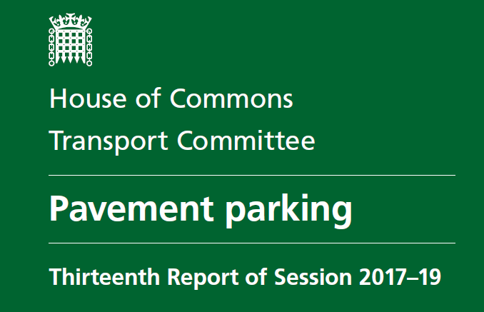 TransportCttee's tweet image. We have just published our report into #PavementParking

We recommend a ban on pavement parking across England and an awareness campaign about the negative impacts of pavement parking.

Read our report here: publications.parliament.uk/pa/cm201719/cm…