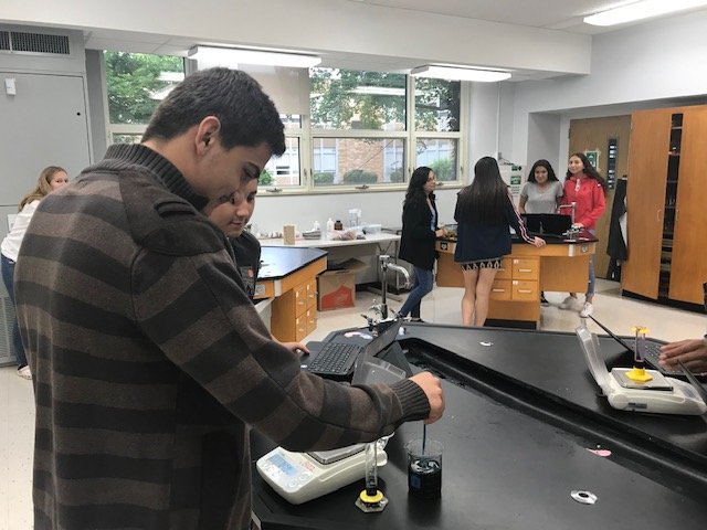 The More You Know... The density of a substance stay the same regardless of the amount of the substance.  Students exploring this concept while engaging in a Chemistry measurement lab with Mr. Feyerer.  @KFeyerer78 <a href="/charles_hiscock/">UncleBubba</a>