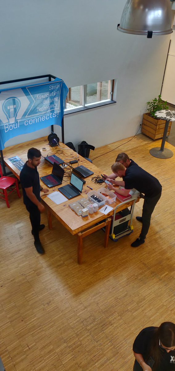 We are about to start. Bucky BBQ is on the way. #bout #buildingtechnology #tudelft <a href="/BKTUDelft/">BK TUDelft</a>