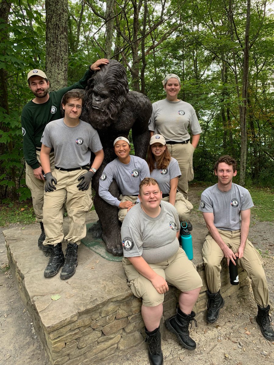 Explore Norton VA (@explorenortonva) on Twitter photo We are thrilled to welcome AmeriCorps Team Bayou 5 to the
City of Norton! The team will be helping build more trails in the city's Flag Rock Recreation Area. <a href="/AmeriCorpsNCCC/">AmeriCorps NCCC</a> <a href="/mySWVA/">Southwest Virginia</a> We are thrilled to welcome AmeriCorps Team Bayou 5 to the
City of Norton! The team will be helping build more trails in the city's Flag Rock Recreation Area. <a href="/AmeriCorpsNCCC/">AmeriCorps NCCC</a> <a href="/mySWVA/">Southwest Virginia</a>