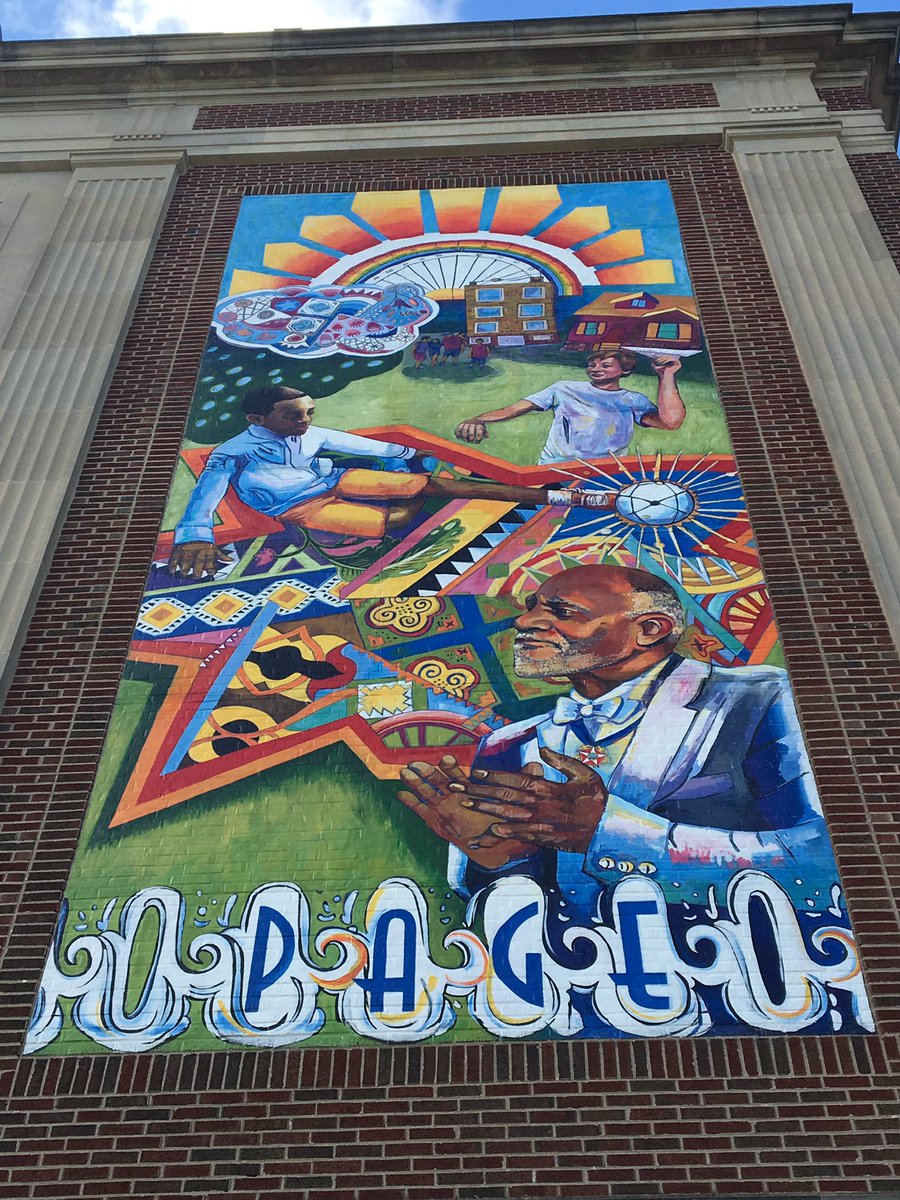 Invited to look at the murals as <a href="/JPMSSTEAM/">Justice Page Middle School STEAM</a> closes the program:
”All the images give witness. Witness to what is possible...they challenge us, as we continue to lean into the legacy that is Justice Page—we are challenged to create a future together.”