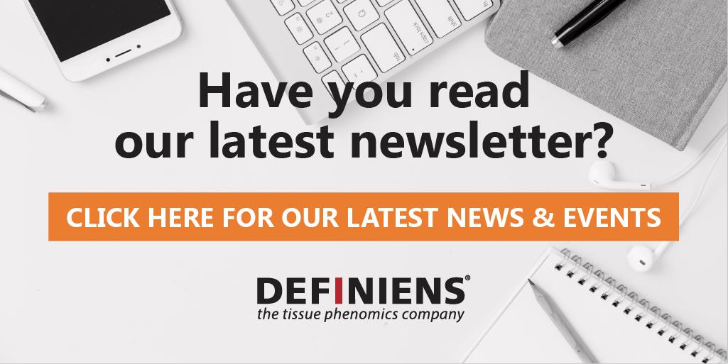 Have you read our latest newsletter yet? Don't miss out - find out about our FREE upcoming events before #SITC19, #ESMO19, and meet us at World CB &amp; CDx! Read it here: bit.ly/30S6ipz #immunotherapy #immunoOncology #biomarkers