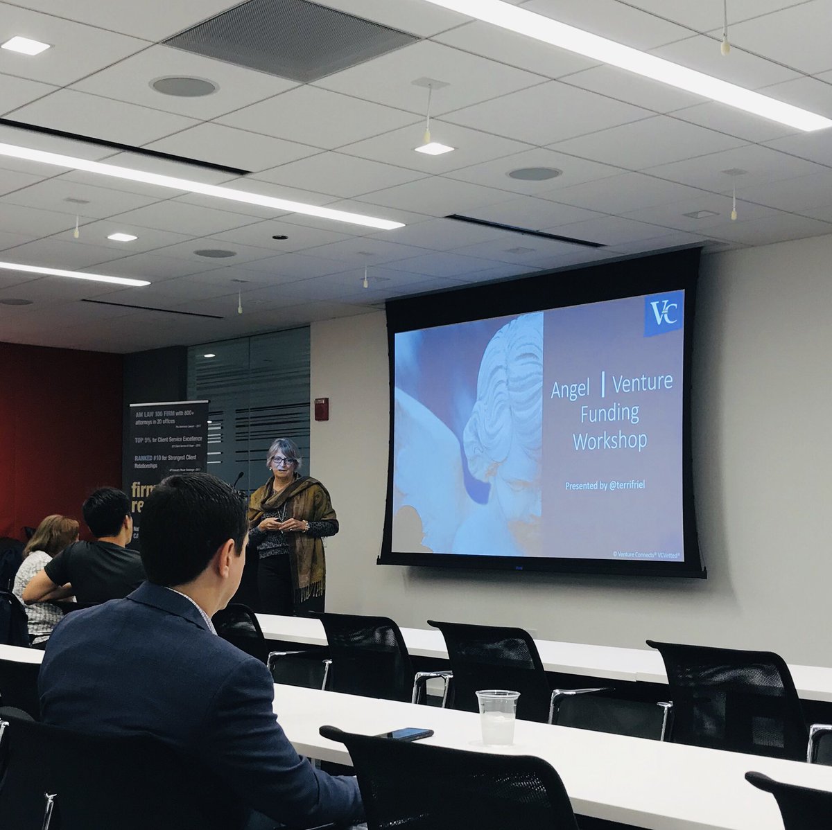 Kicking off our Angel | VC Funding Workshop at <a href="/Polsinelli/">Polsinelli</a>!