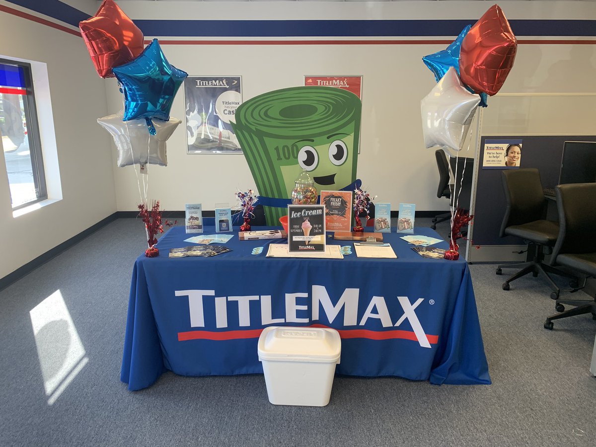 Please stop by and get some ice cream from your friendly Garden City Titlemax! We are here for the people and here is just a small token of our appreciation! <a href="/GregoryLudwig10/">Gregory Ludwig</a> <a href="/TMXCompanies/">TMX Companies</a> #tmxfinance #mightymax