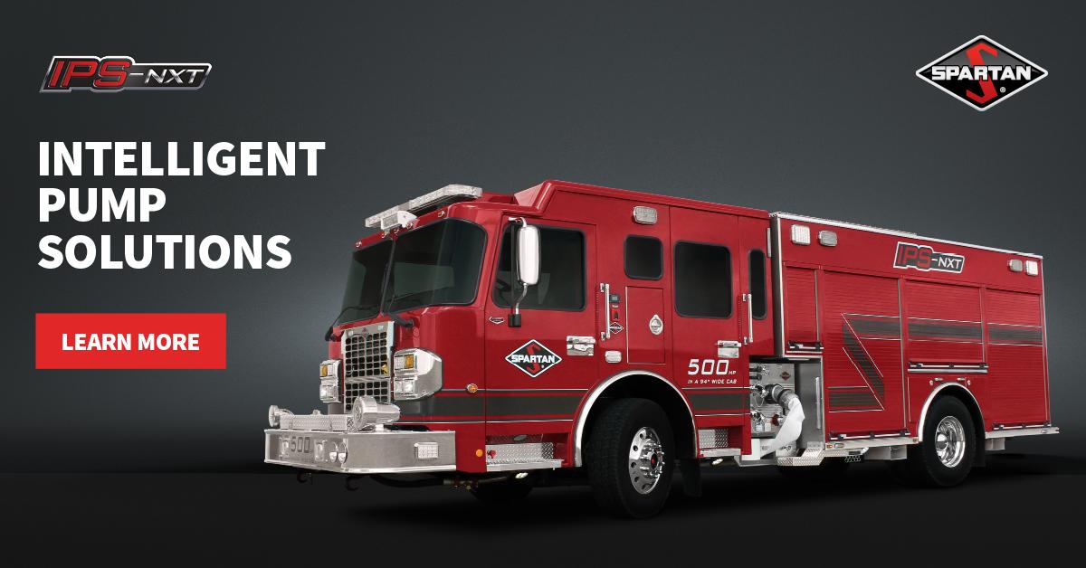 SpartanER_LATAM's tweet photo. El nuevo IPS-NXT Pumper de Spartan ofrece a Cuerpos de Bomberos urbanos, suburbanos y rurales un flujo sorprendentemente alto en un diseño compacto y fácil de operar. Él IPS-NXT proporciona una mayor maniobrabilidad y potencia sin sacrificar espacio de almacenamiento. https://t.co/uQui17AgBk