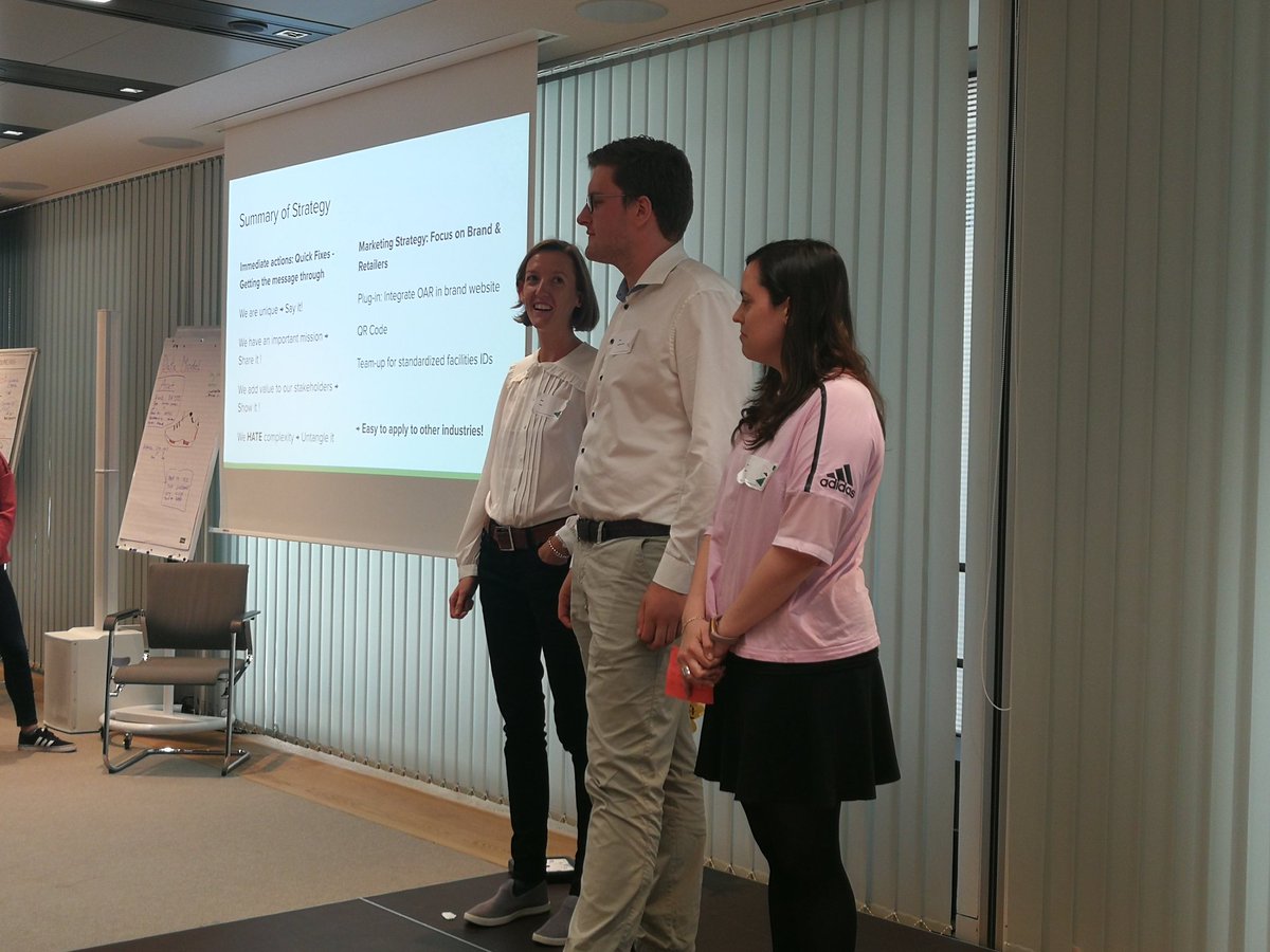 N3XTCODER's tweet photo. Time for pitches! The @openapparelreg team could even go live with their solution already. Well done 👏🏼
@zalando @vwgroup_de @zalandotech @vwgroup @dbhackathon @dbmindbox
@startupnight
#socialimpact #SocEnt #HackSCT19 #Tech4GoodBerlin https://t.co/OVQ873mrpv