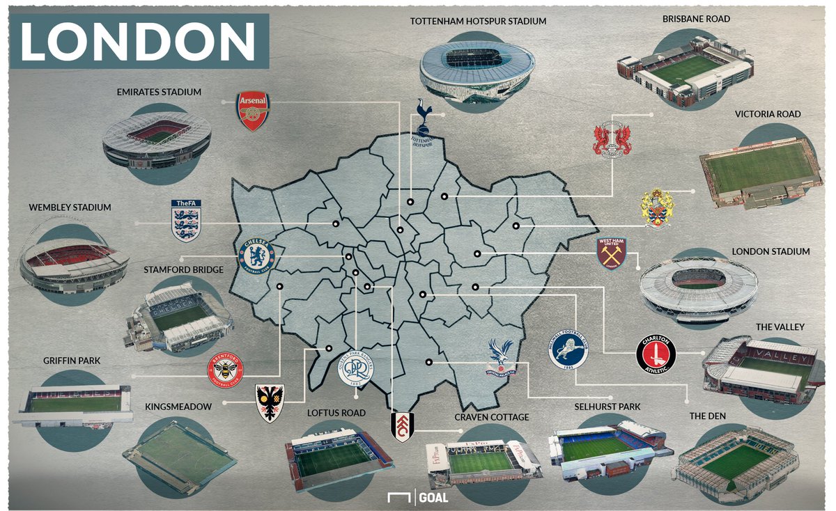河又 シュート Shuto Kawamata Goal Jp Goalグローバルが作ってくれた ロンドンのスタジアム地図 行かれる方は是非参考に プレミアリーグ T Co 4rm8w2cusb Twitter