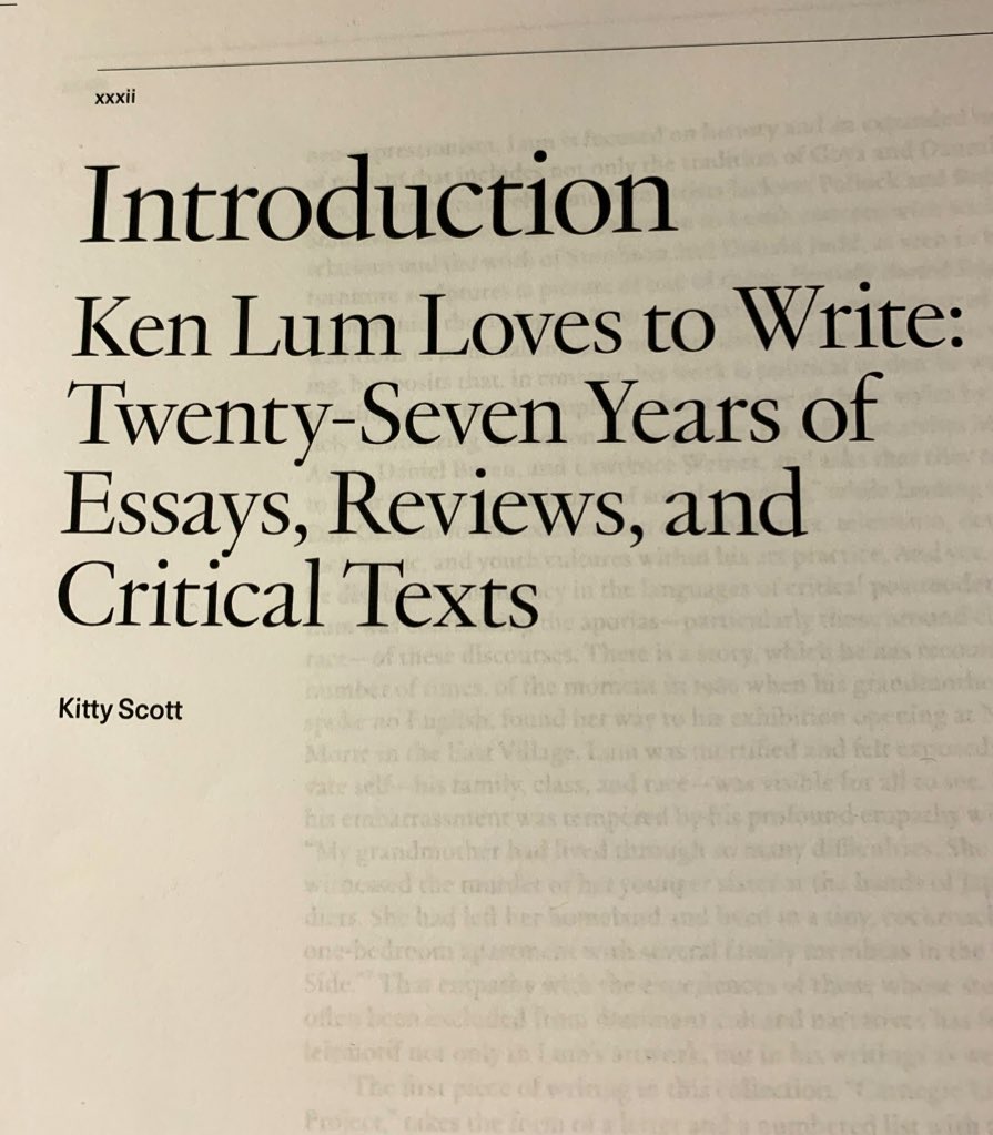 ConcordiaPress's tweet photo. Behold! A glimpse of proofs of “Everything is Relevant” by Ken Lum with an intro by the exceptional Kitty Scott. Available in late Oct. Preorder now to save 10% off the cover price: https://t.co/rhKxdzMsdH #kenlum #kittyscott https://t.co/if5e0tH860