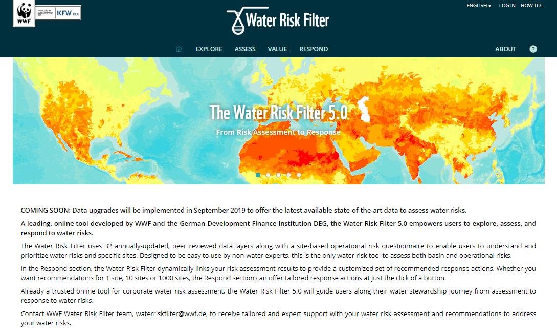 NEW DATA UPDATE ALERT: Within our exciting data upgrades coming later in September will be new hydro-political data &amp; cultural diversity within the #reputational risk layer of the #WaterRiskFilter waterriskfilter.panda.org