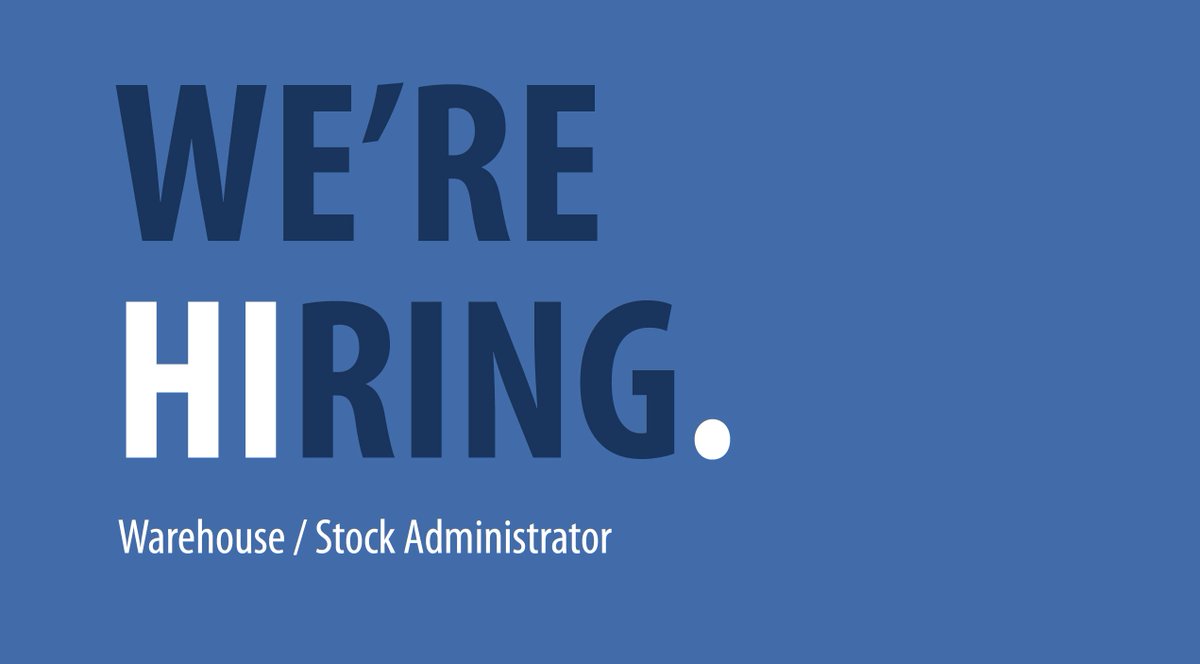 FSHospital's tweet photo. Warehouse/Stock Administrator, Bristol UK.

Want to join our team? This exciting opportunity has arisen due to rapid growth within Freelance Surgical. #JobSearch #NowHiring #Careers #Jobs

For more info please visit: https://t.co/O3Jg1IYPHf https://t.co/FdgZsFZQGr