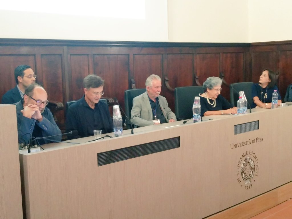 kdd_lab's tweet photo. #Informatica50: the contribution of Franco Turini's work to #ArtificialIntelligence at the center of the celebration of the fiftieth year of computer science in Pisa https://t.co/kgQse2c15m